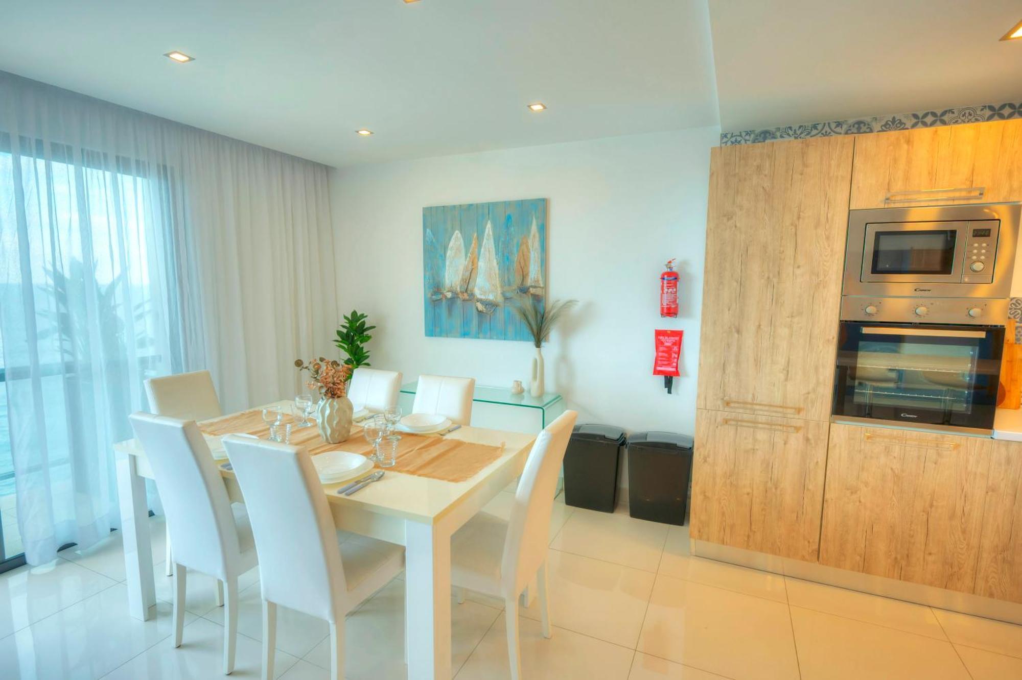 Modern, Large 3Bedroom, Spectacular Views Goslm-9 Sliema Exterior foto